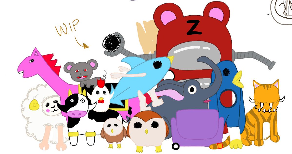 day 4/5 (?) !!! wdym they struck down the gartic phone stream, it's all a fever dream 🤧🤧
#HolostArt #Holostars