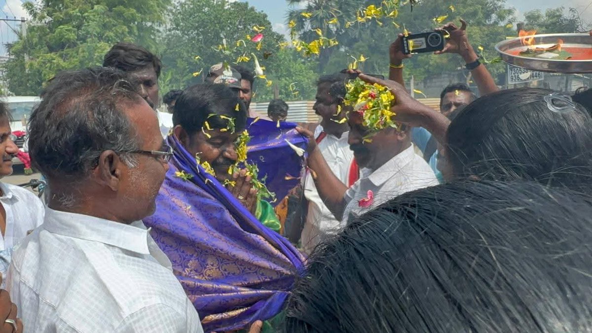 KRM RadhaKrishnan BJP tweet media