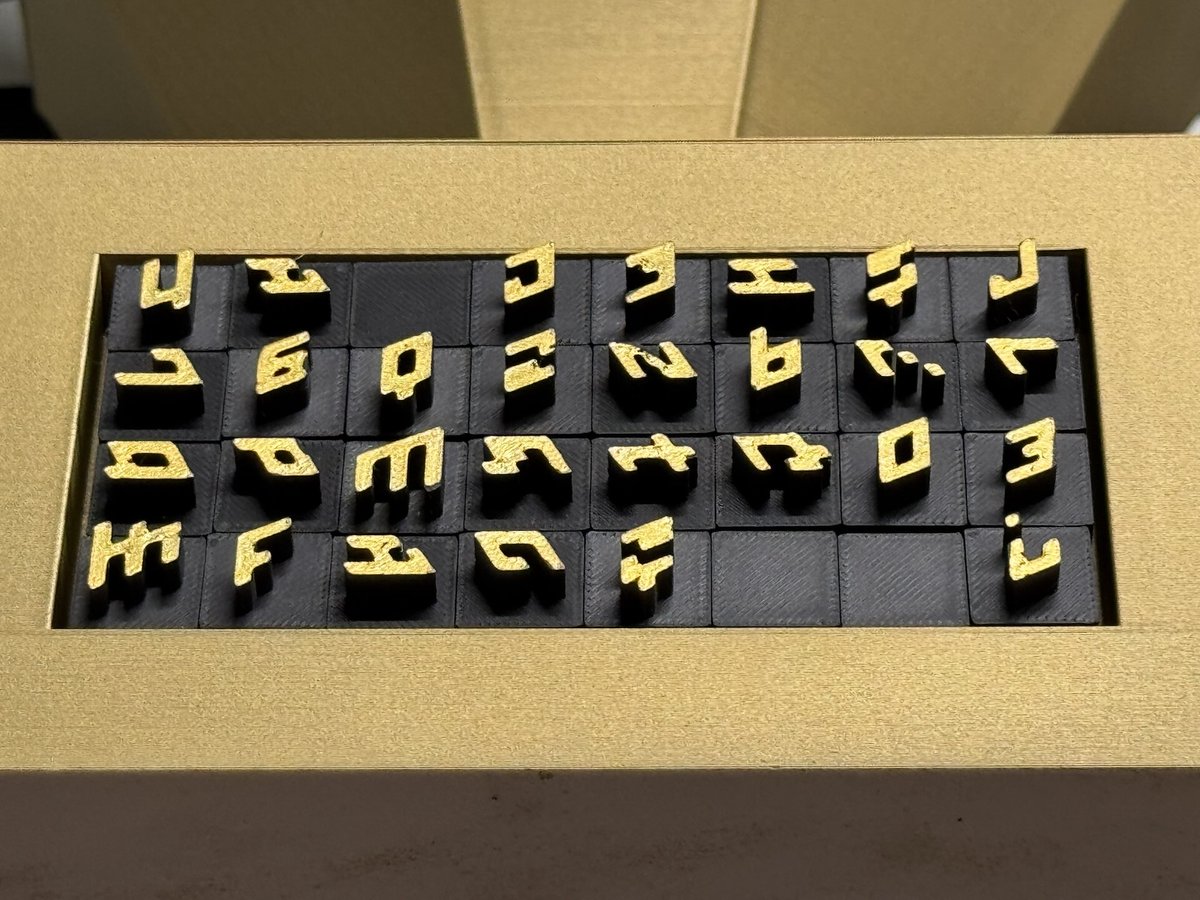 A printing typeface composed of spatial, modular characters.
#typo #dockfiles #3dprint #mcity #mariuszwaras