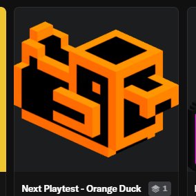 KodedBugz's tweet photo. @TheSandboxGame Thanks for the invite to playtest and this super cool lil duckie 🦆🧡 https://t.co/SiTVRl4Dzu