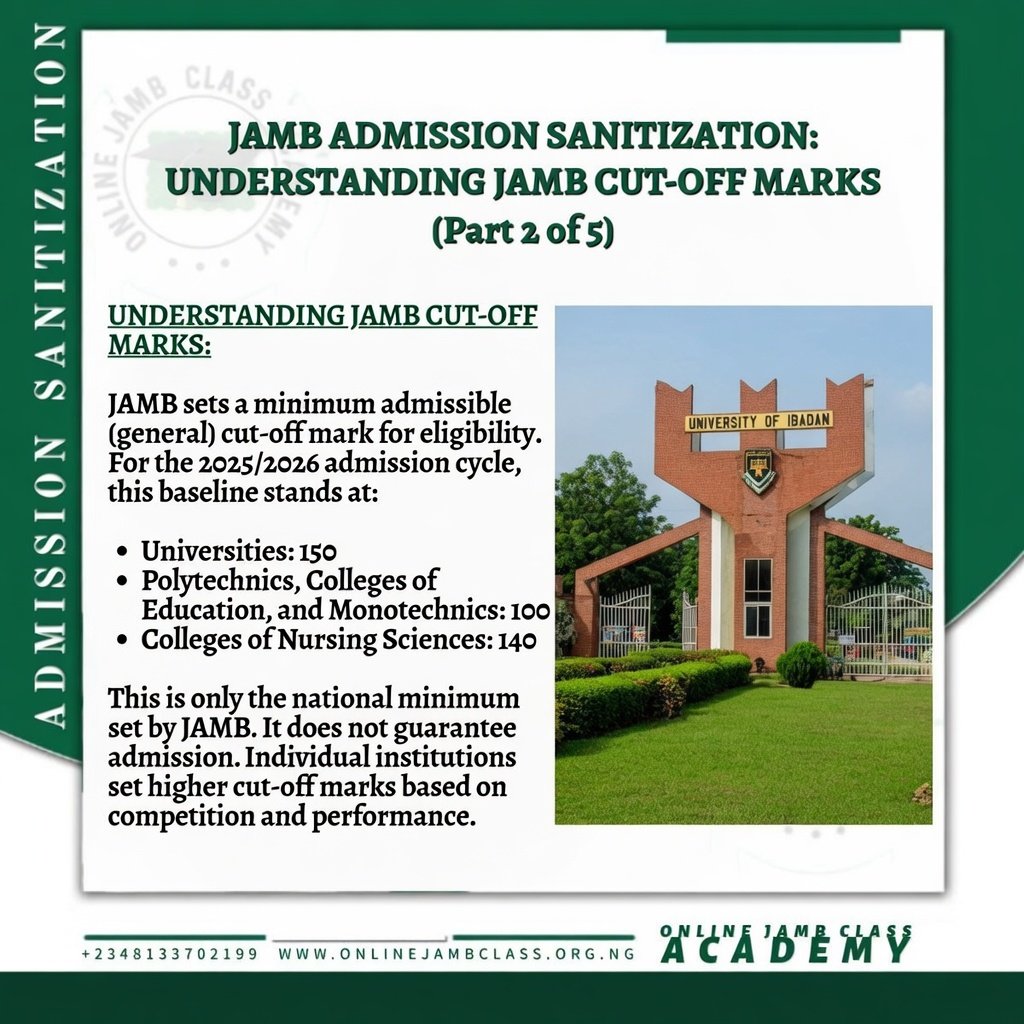 ONLINE JAMB CLASS ACADEMY tweet media