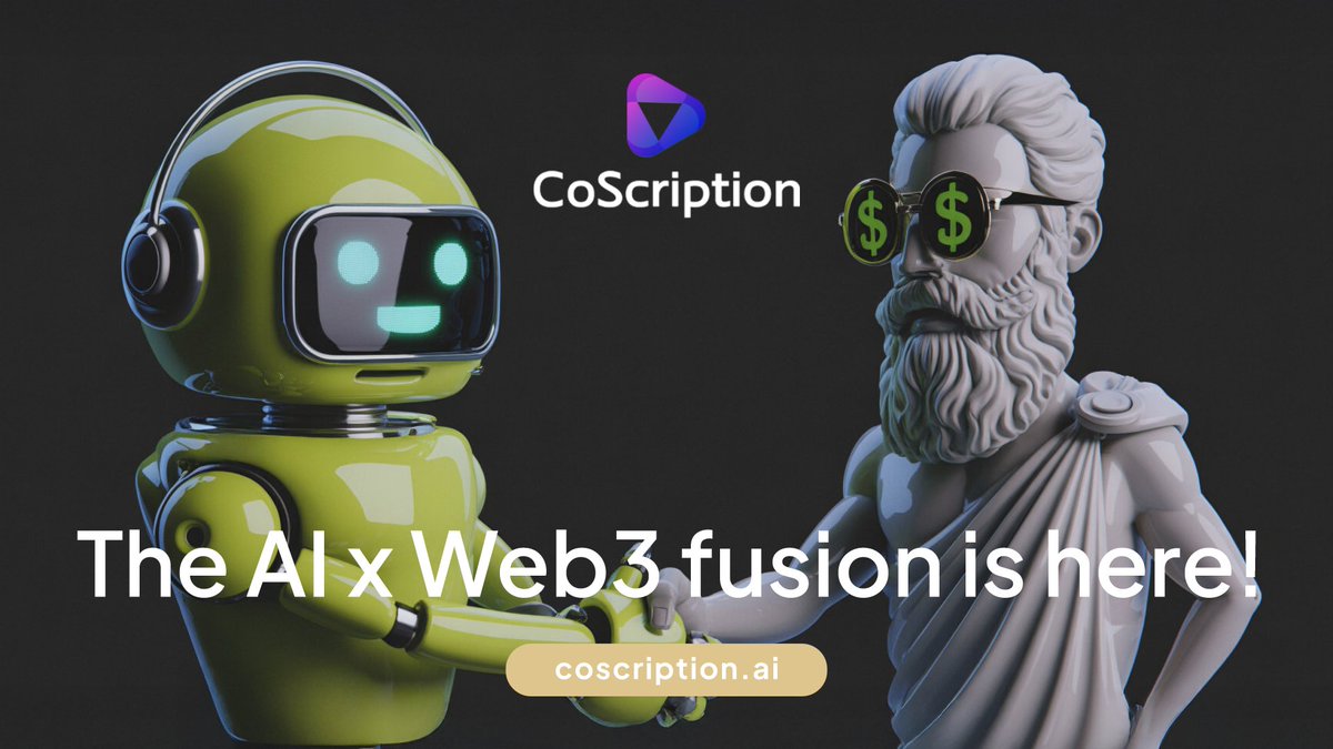CoScription tweet media