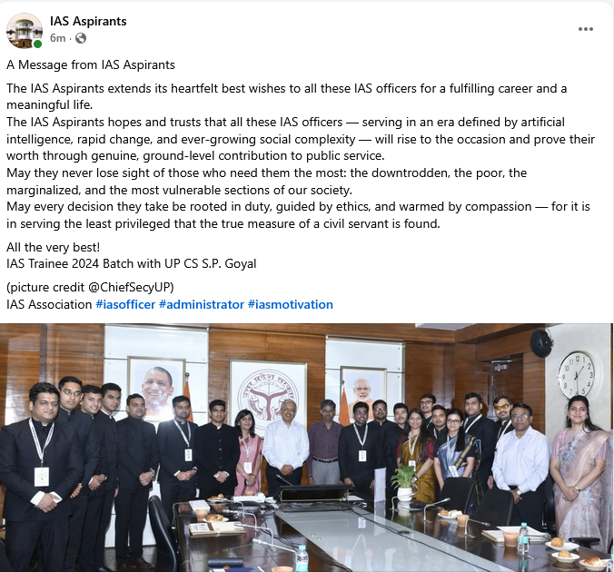 ExamGuidanceInd's tweet image. @upiasasso  @indianassociat  #iasofficer #administrator #iasmotivation