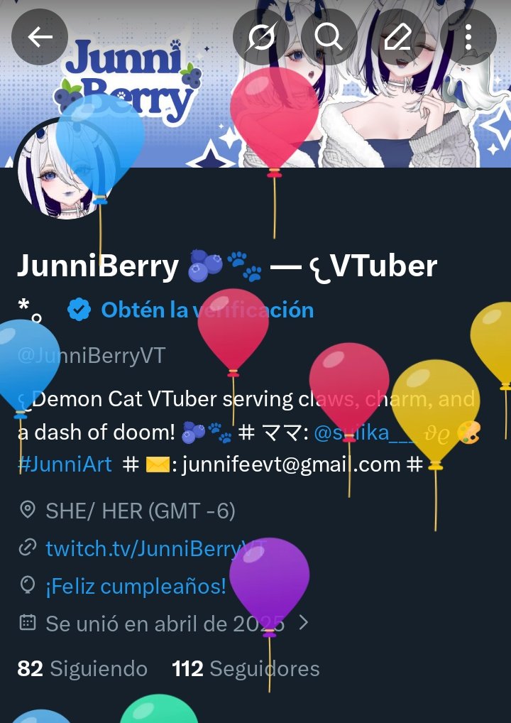 JunniBerryVT's tweet photo. It's my birthday! 🎂💙
I am so happy I get to spend the day with my friends and eat yummy food (⁠ ⁠◜⁠‿⁠◝⁠ ⁠)⁠♡

Am I too delulu for wanting a birthday wish from vtubers I look up to?? 🫂💙 (sowy for the tag)
@InVainYT • @kuromiyalucien • @RoyChiato • @Chiotails https://t.co/B9T8nyR3J0