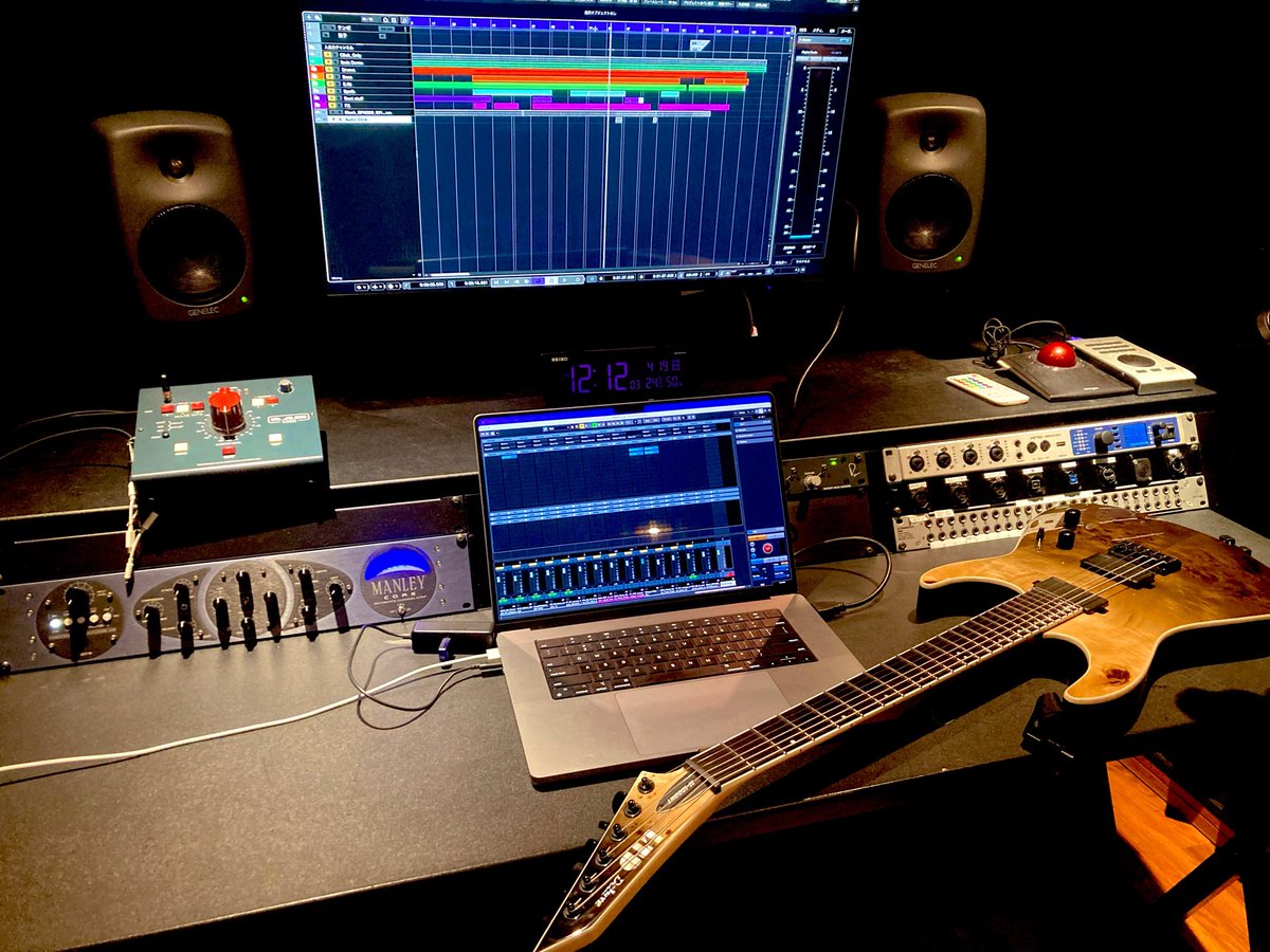 久々の外！！
スタジオ🎸🔈