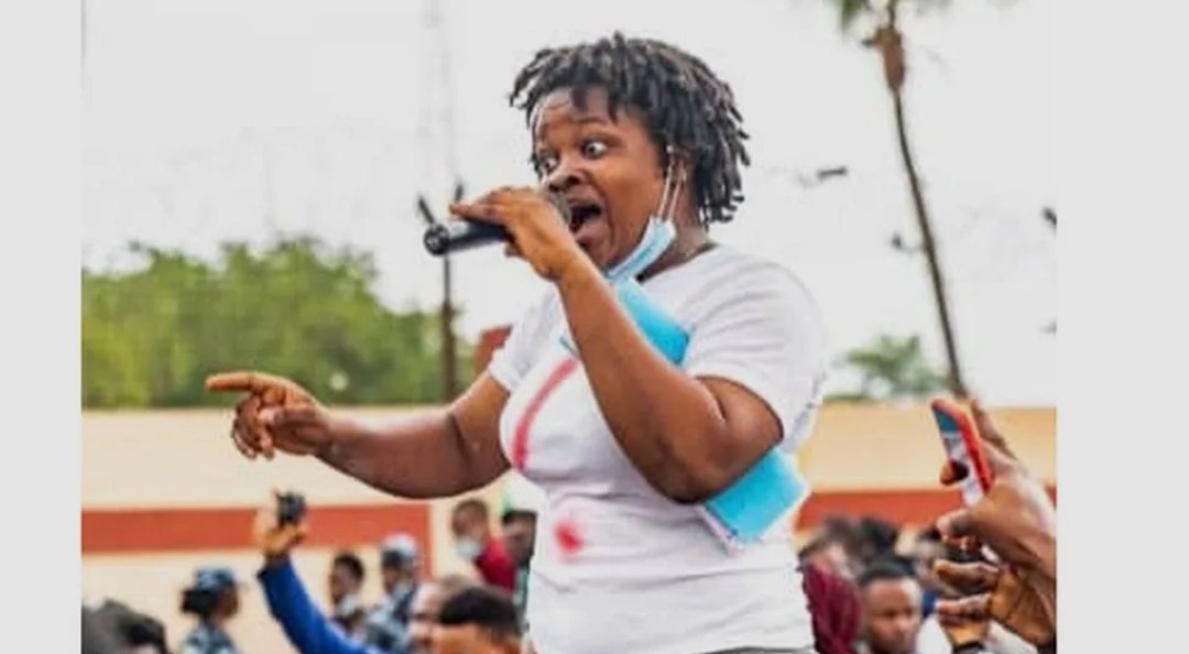 Iyoaiye_'s tweet image. The first Nigerian activist involved in the #EndSARS protest, who was allegedly accused of siphoning and using funds raised for the protest, fled to the United States.