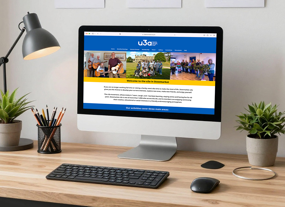 todaytypedesign's tweet image. I've just launched my 187th website! This time for Stowmarket u3a. Take a look here u3astowmarket.org.uk #website #websites #webdesign #webdesigner #websitedesign #Framlingham #Suffolk