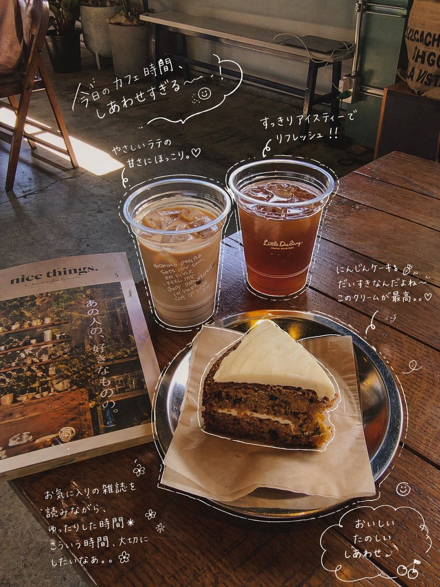 bonjinika3's tweet image. Threadsで人気だったからこっちでも！
って思ったけどXは文字制限があるんだった…
カフェやわんちゃんの写真が、手書き風の写真になるプロンプトをThreadsで公開してますので、ご興味ありましたら見に来てねー