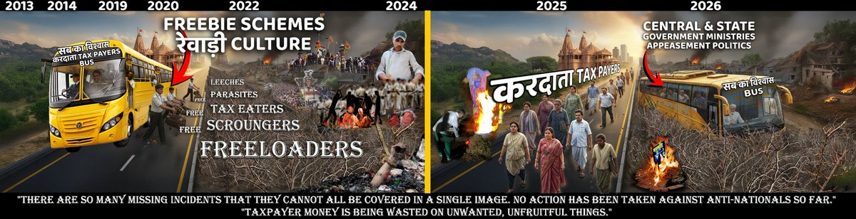 LvkMum's tweet image. यह लेख *OPEN LETTER* हर राजनेता तक और ऊपर तक पहुंचना चाहिए।
*अब भारत में बदलाव बेहद जरूरी है।*
जम कर शेयर कीजिए कोई copyrights नहीं है।

#NationFirst #WakeUpIndia #IndianPolitics #SocialJustice #OpenLetter #IndiaFaith #SelfReliantIndia