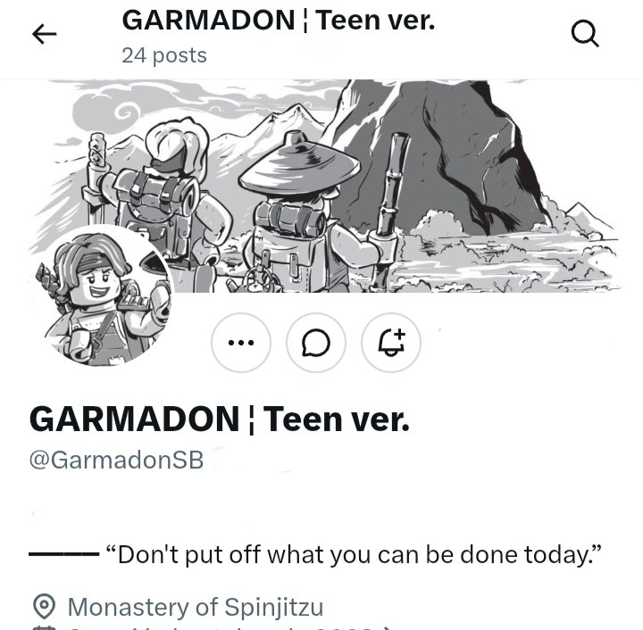 ¦¦ "who many Garmadon's accounts you want?"

Me: Yes