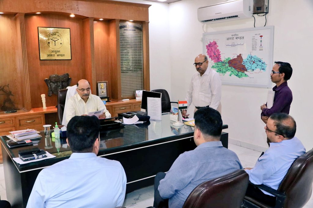 Divisional Commissioner Agra tweet media