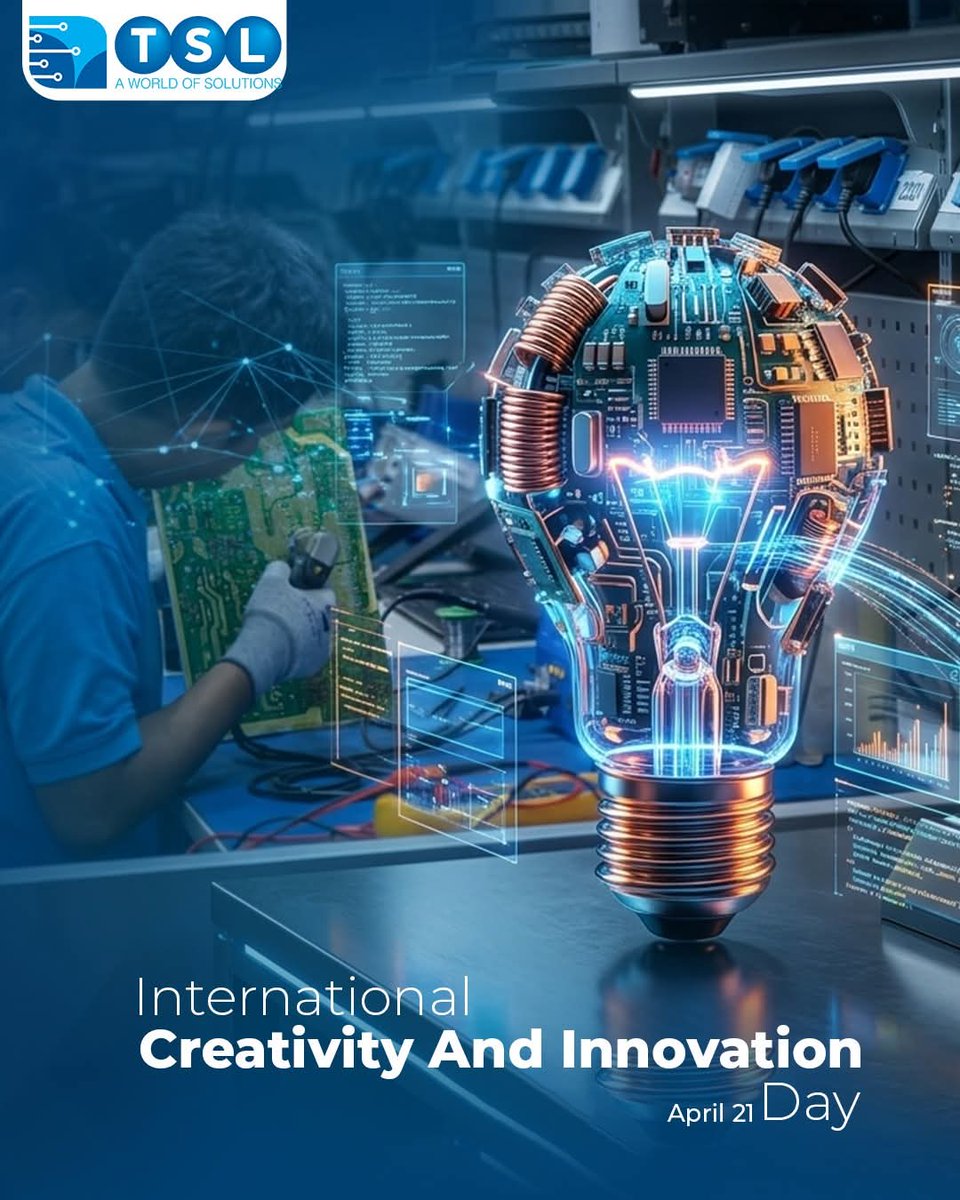 TSL_Company_'s tweet image. Great ideas don't just happen by accident! they are the result of meticulous design, testing, and creative problem-solving on the workbench.

𝐇𝐚𝐩𝐩𝐲 𝐈𝐧𝐭𝐞𝐫𝐧𝐚𝐭𝐢𝐨𝐧𝐚𝐥 𝐂𝐫𝐞𝐚𝐭𝐢𝐯𝐢𝐭𝐲 𝐚𝐧𝐝 𝐈𝐧𝐧𝐨𝐯𝐚𝐭𝐢𝐨𝐧 𝐃𝐚𝐲

#TSL #CreativityAndInnovationDay
