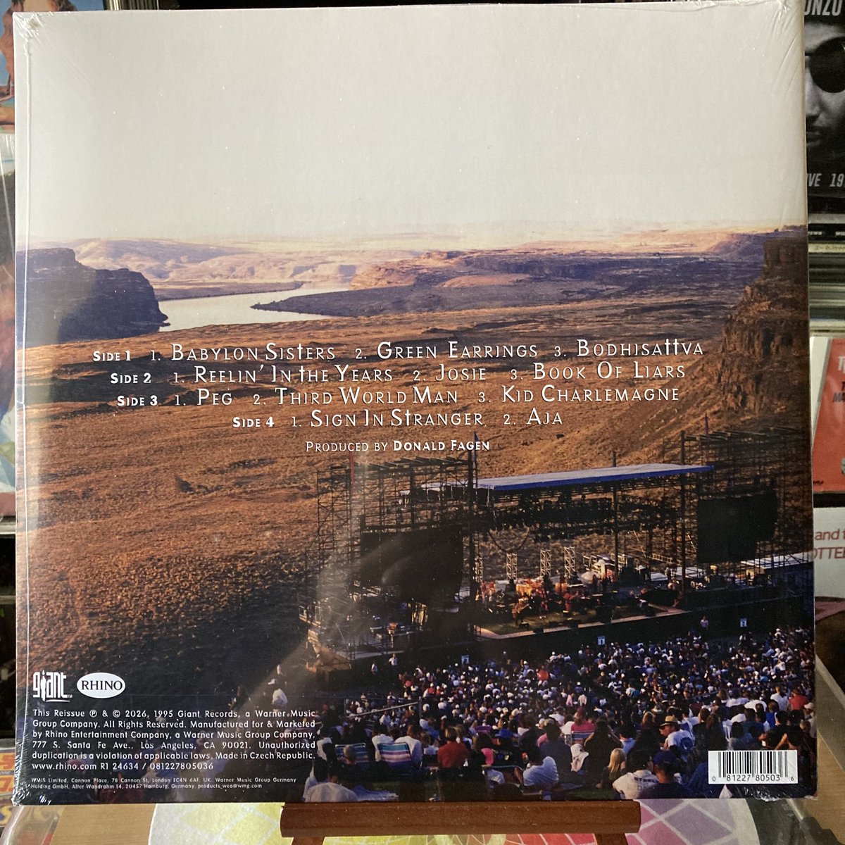 ZappaMinoru123's tweet image. Steely Dan/Alive In America
#nowplaying 
#vinyl #records #rsd2026
#steelydan