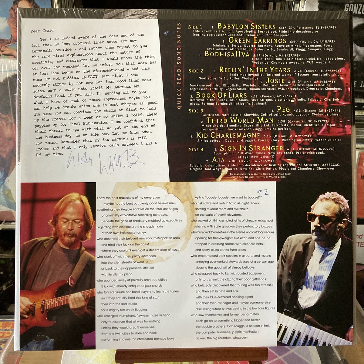 ZappaMinoru123's tweet image. Steely Dan/Alive In America
#nowplaying 
#vinyl #records #rsd2026
#steelydan