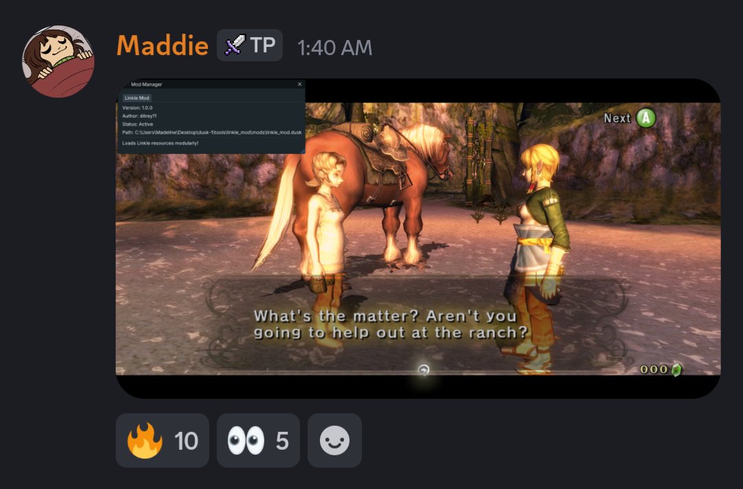 The Dusk Project Linkle Mod.