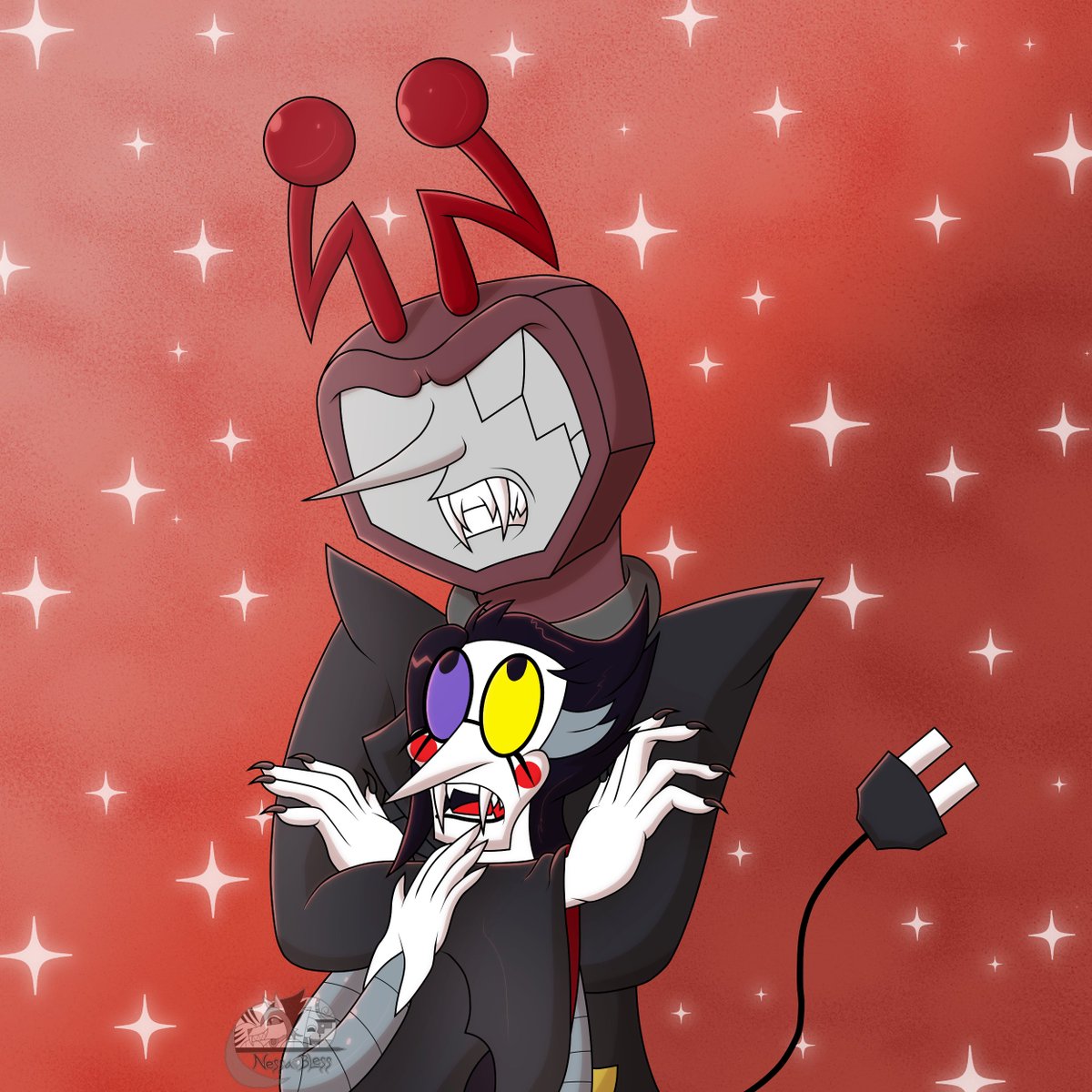 MissNessaBless's tweet image. Protect
#nessaart #tenna #tennaoc #spamton #spamtonex #spamex #deltarune