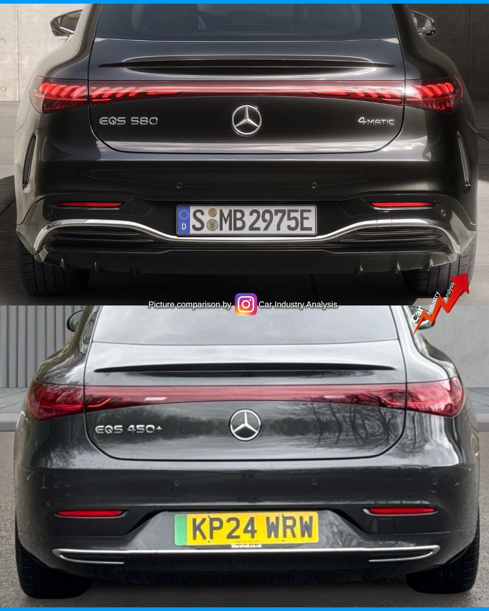 lovecarindustry's tweet image. As Mercedes reconfigures its EV strategy, it tries to gain time with the current lineup. The EQS, presented in April 2021, gets ready for a second chance.

What do you think of this new look for this controversial electric flagship?

#carindustryanalysis #felipemunoz #automotive