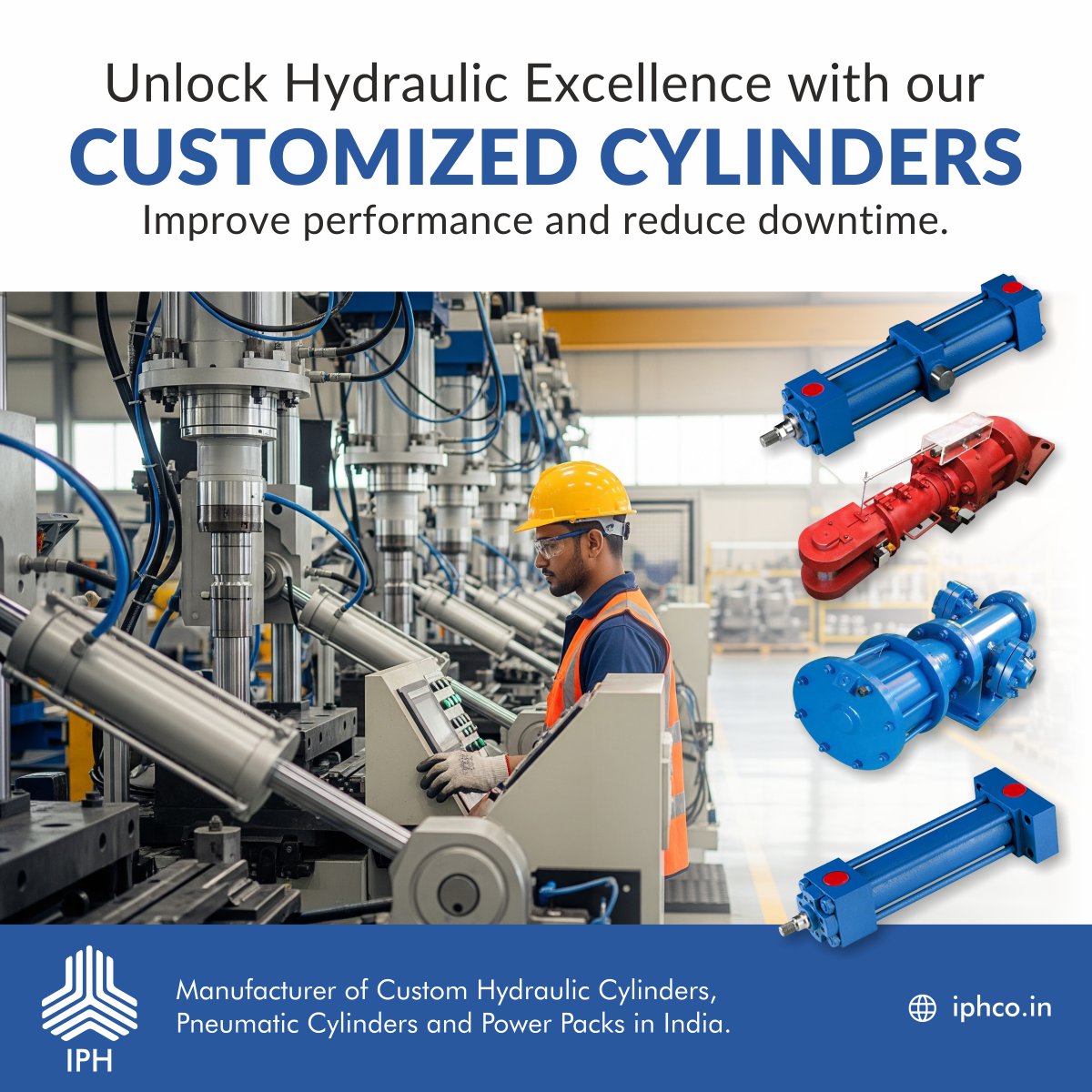 iphcylinders's tweet image. We constantly keep our products state-of-the-art and extend and optimise them.
To learn more about our products, visit us on iphco.in
.
.
#StateOfTheArt #ProductInnovation #ContinuousImprovement #SmartSolutions #TechAdvancement #OptimizedPerformance #FutureReady