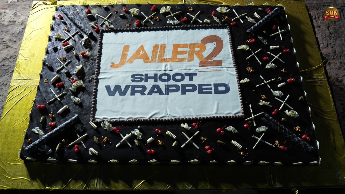 herosphere1177's tweet image. It's a wrap for #Jailer2 😎 ❤️‍🔥
#Rajnikanth #Nelson
