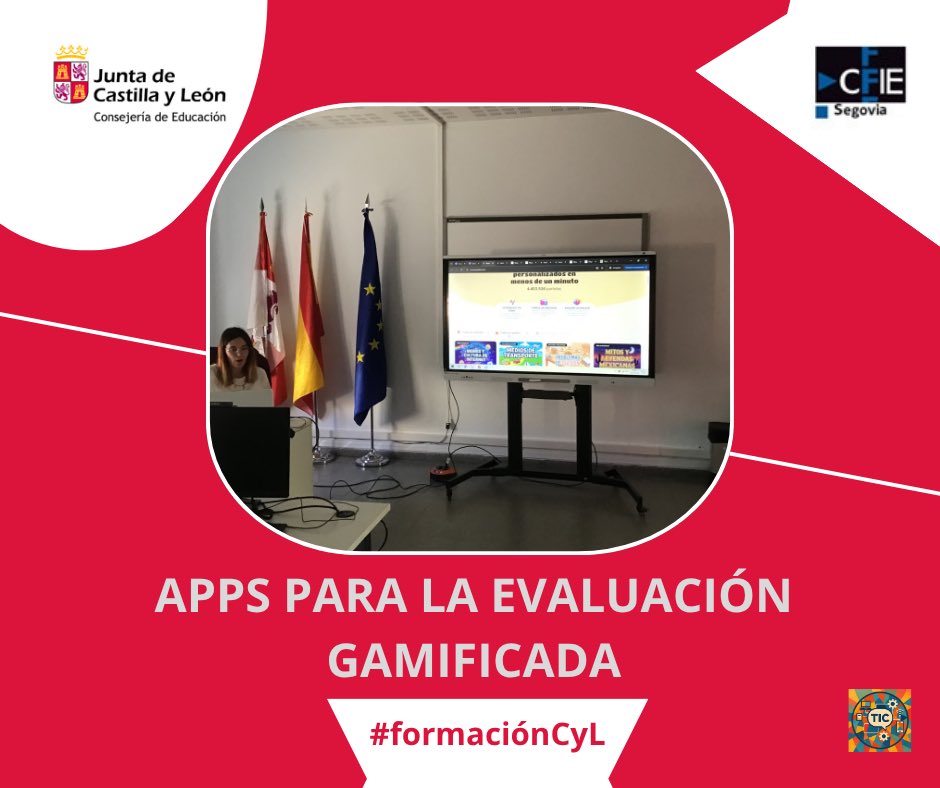 CFIEsg_asesTIC's tweet photo. ‼️Segunda sesión “APPS PARA LA EVALUACIÓN GAMIFICADA”
🔧EdPuzzle y Padlet
#formaciónCyL #innovaCyL https://t.co/miUKCxfSL6