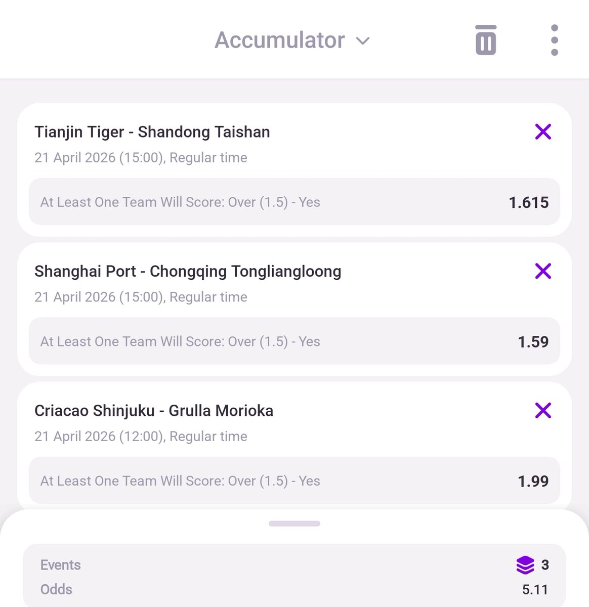 Marvel_Marvo's tweet photo. 5 odds, lunch monies to come from this 🔥💥

Betjam code: L4GEF

Join Betjam >>

Registration link: https://t.co/hYdMmAW6xi

Promocode: MARVEL 

apk link: https://t.co/b4xyPGqCtB

Download app for 100% first time deposit bonus. https://t.co/i8Inf2wJq8