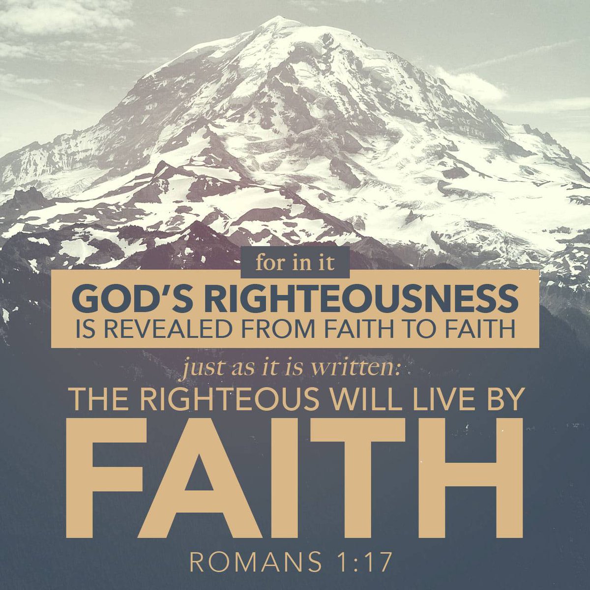patsamkat's tweet image. Romans (Rom) 1:17 CJB
[17] For in it is revealed how God makes people righteous in his sight; and from beginning to end it is through trust — as the Tanakh puts it, “But the person who is righteous will live his life by trust.”
#VerseOfTheDay #WordOfGod
