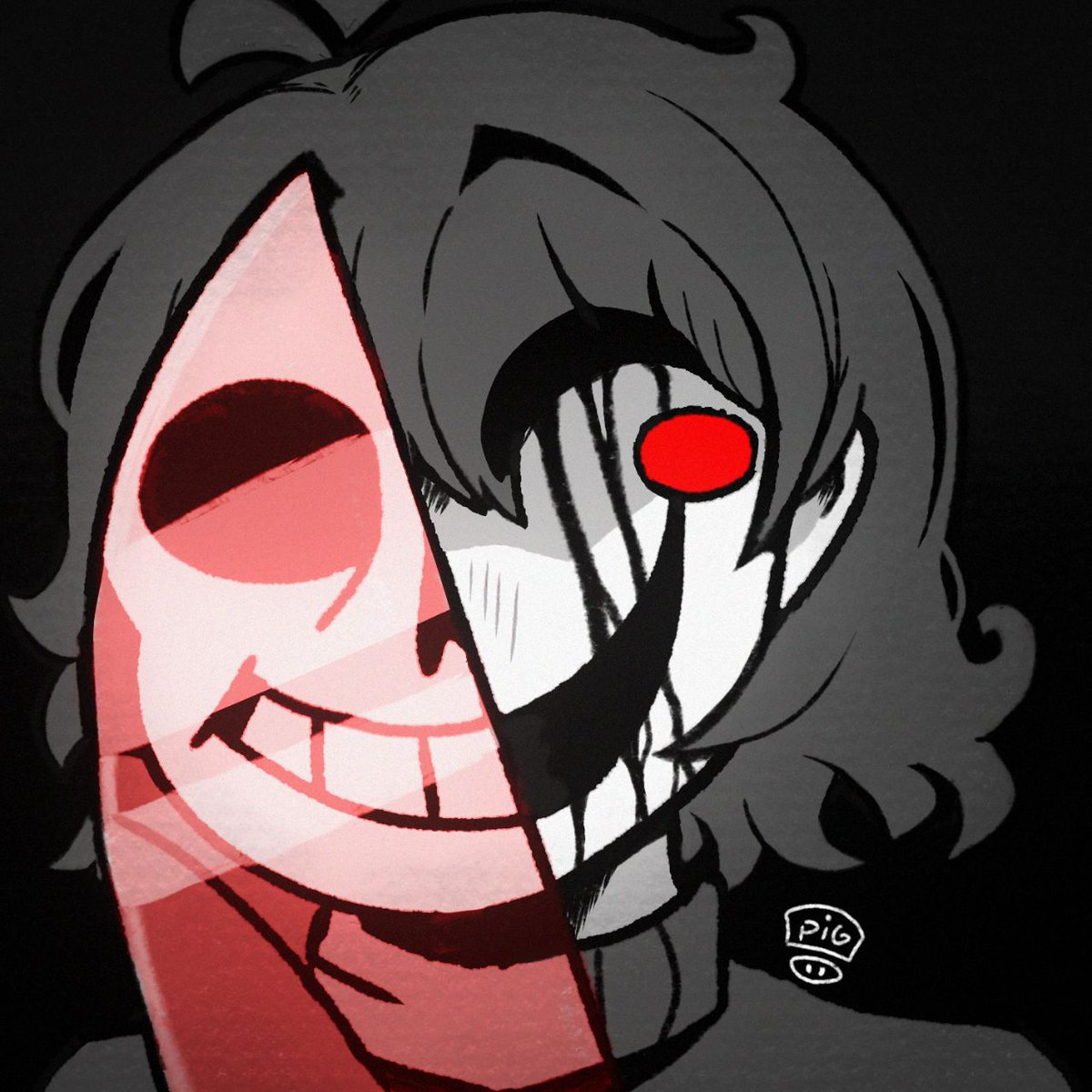 Pig1261260's tweet image. Old thingy 
#utdr #art #sans #chara