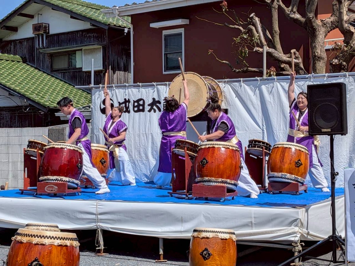 chigusadaico's tweet photo. 成田太鼓祭り🔥 https://t.co/Yu0IZKnS33