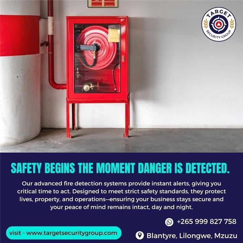 tsgmal_'s tweet image. Protect what matters most with smart fire safety 🔥🏠

Our advanced sensors detect smoke and heat instantly, giving you early warnings before danger spreads.

#FireSafety #SmartProtection
.
Visit: targetsecuritygroup.com
WhatsApp: +265 999 827 758