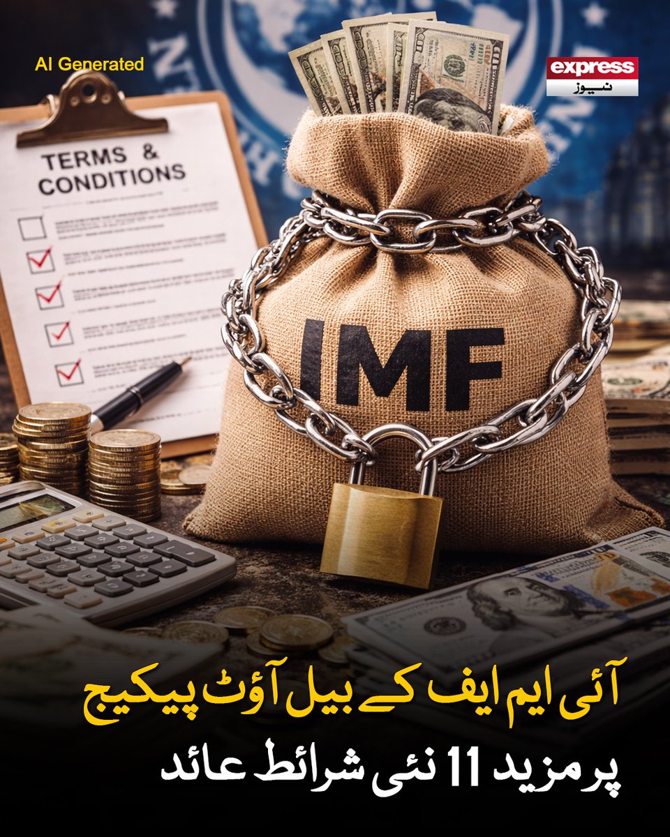 Roznama_Express's tweet image. جس کے بعد گزشتہ دو برس میں مجموعی شرائط کی تعداد 75 ہو گئی ہے

مزید جانیں: express.pk/story/2809431

#Pakistan #IMF #loan #bailoutpackage #economy #breakingnews #latestnews #ExpressNews