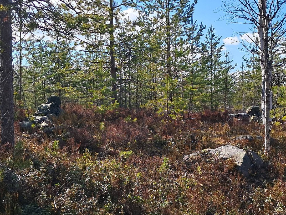 KainuunPR's tweet photo. Kainuun jääkäripataljoona toteutti erikoiskoulutusjakson taisteluampumaharjoituksen Vuosangassa. Joukot ovat palanneet varuskuntaan ja tästä on hyvä jatka seuraaviin koitoksiin.
#kaipr #maavoimat #Kainuunjääkärit #kaijp #inttiarki https://t.co/GU77hsZs1E