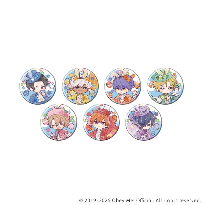 おべいみー　ベール　チェキ8枚　ボイスカード　缶バッジ2個　アクキー Obey Me!×mixx garden コラボ商品 販売開始のお知らせ - エイモ