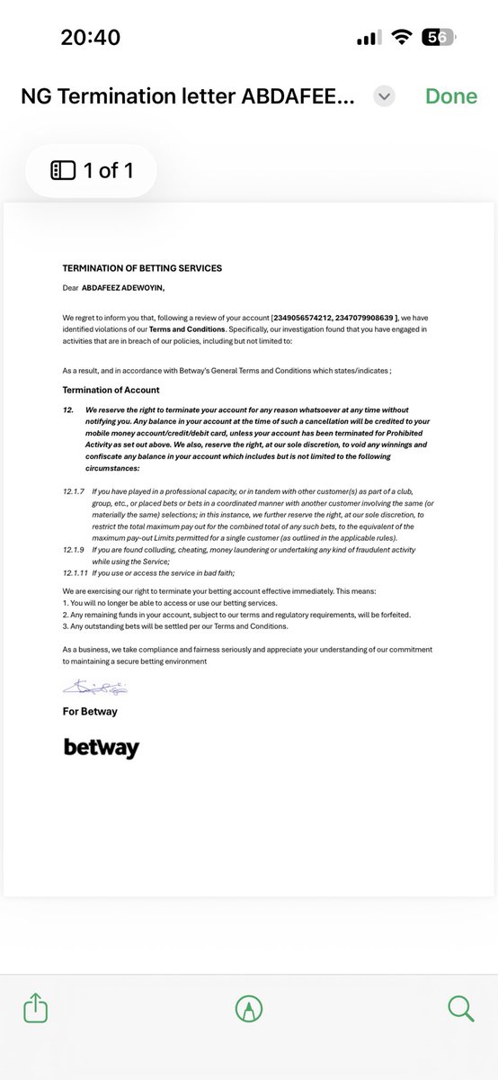 Luminashn07's tweet photo. @betway so this how you forfeited my 296k ? You must be joking all the people across social media must know about it this !!! https://t.co/gm6qdJ3s1y