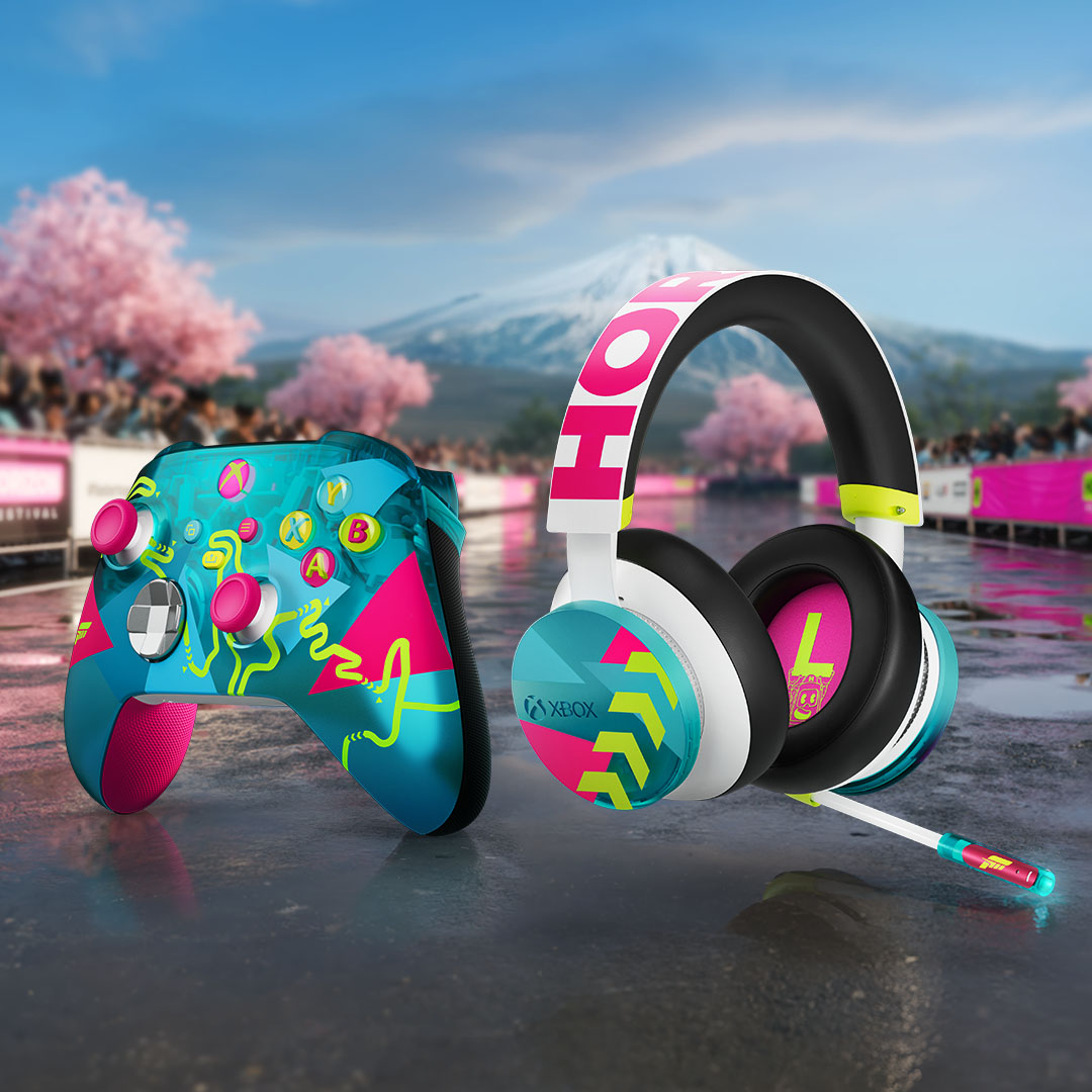 Xbox_JP's tweet image. 『Forza Horizon 6』限定エディション👀
Xbox コントローラー &amp;amp; ヘッドセットで、息を呑むほど美しい日本を探索しましょう！

予約と詳細はこちらから⬇️
xbx.lv/4ew5Eqr

#Xbox
#ForzaHorizon6
#ゲームコントローラー
#JapanAwaits