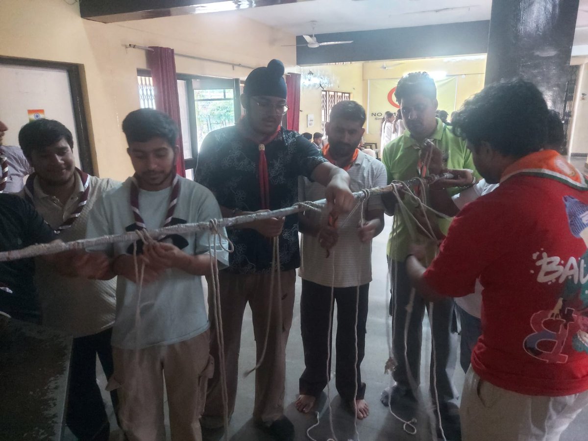 Bharat Scouts and Guides,  India tweet media