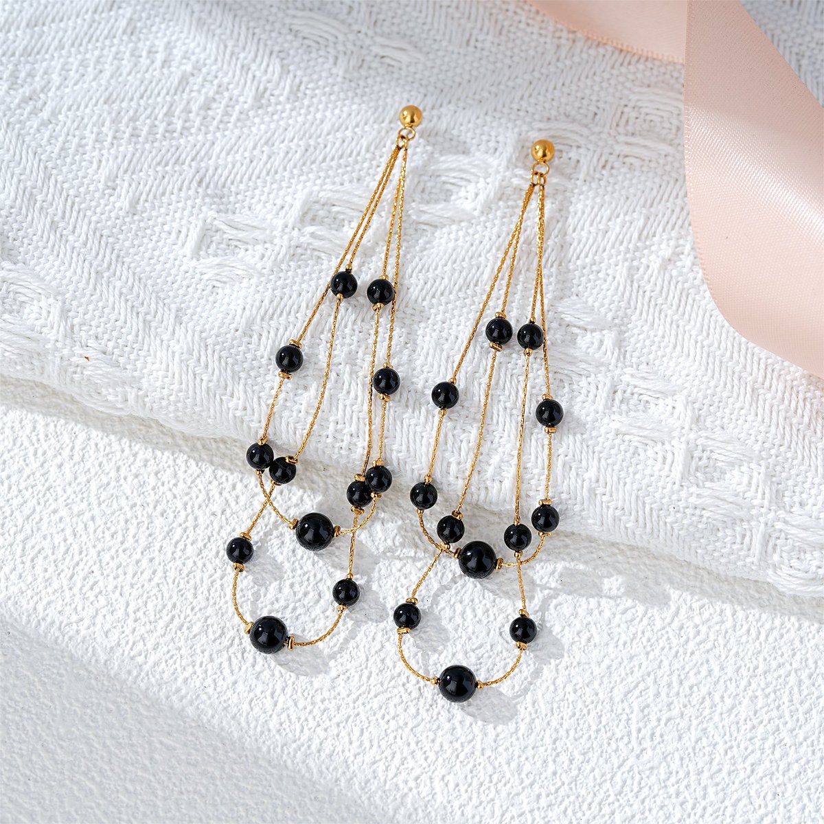 JewelryJus87948's tweet image. ✦ Urban Elegance Defined ✦

Designed with a sleek stainless steel gold chain drop earrings structure, this piece brings a clean geometric rhythm to your look. 

The natural stone beads add depth and character, making it a standout in any setting.

#earrings #fashion #jewelryart
