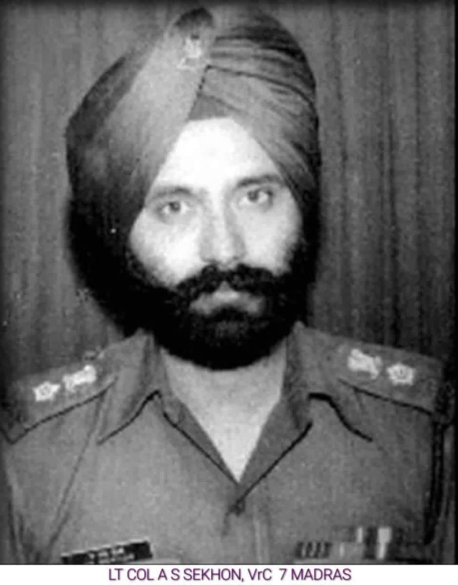 priority_n's tweet photo. A Commanding Officer of 7 MADRAS laid down his life,far away from home in #SriLanka, leading from front while fighting #LTTE, during #OpPawan #OnThisDay April 21, 1988. 

#LestWeForget to pay Homage to,
LIEUTENANT COLONEL ABJIT SINGH SEKHON
VrC (P)
on Balidan Diwas today.

#KnowYourHeroes