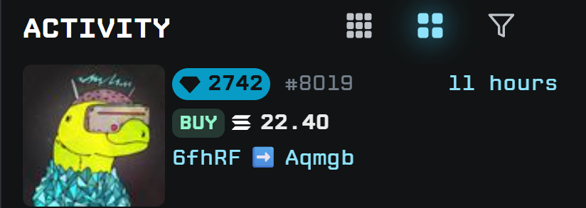 Only a handful NFT communities still value rarity the way we used to, let alone pay 4x the floor price for a gem trait. 

<a href="/GalacticGeckoSG/">🟩Galactic Gecko Space Garage 🦎 🛸 🪐</a> is one of the rare exceptions where that collector culture is still thriving.

Glad to see!