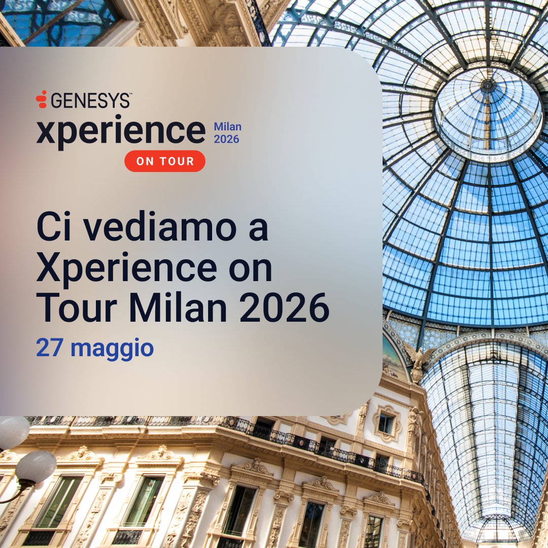 Genesys Italia tweet media