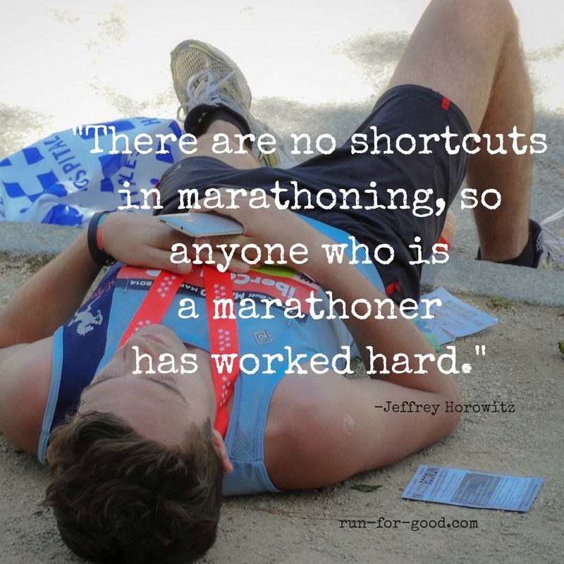 Phil_Runners's tweet image. There are no shortcuts in marathoning, so anyone who is a marathoner has worked hard. .... / trainingthenations.com #running #runner #jogging #jog #jogger #winner #champ #marathon #run #finish #race