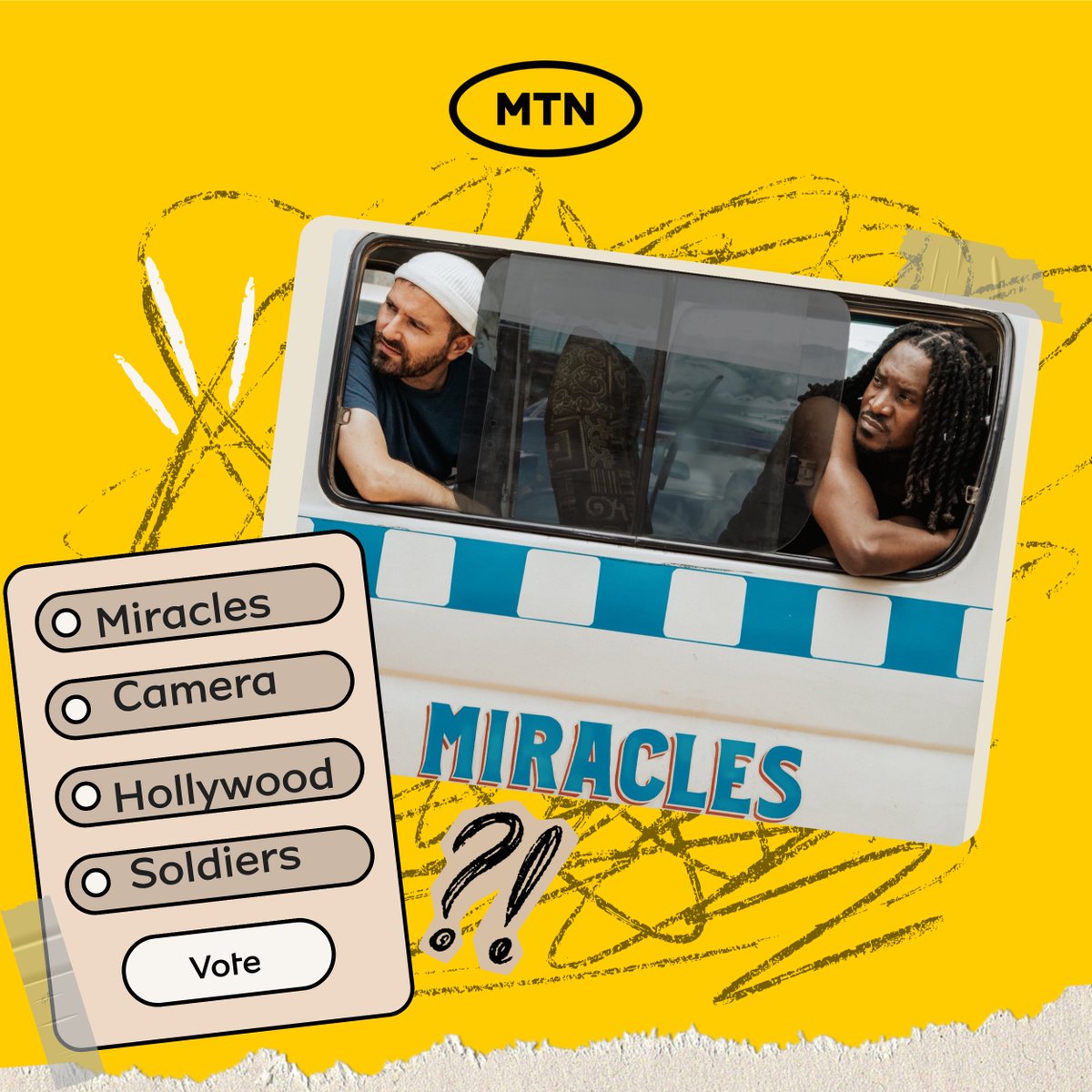 mtnug's tweet photo. Apass dropped “Miracles”…

Which song is taking us to the Grammys? https://t.co/tvvY5EkM5n