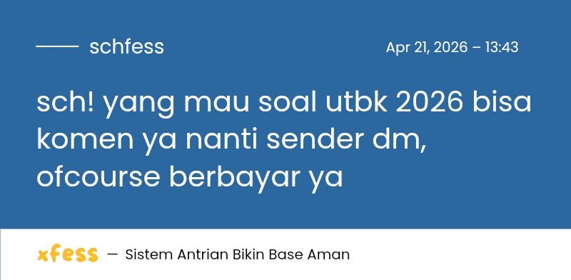 Schoolfess tweet media