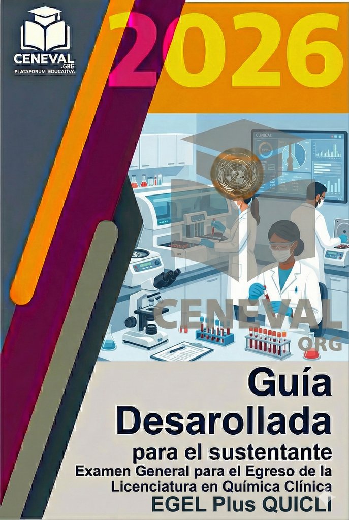 EduguiaMx's tweet image. 👍 Guía Ceneval EGEL Plus Química Clínica 2026: Examen de Egreso 👍
a solo $ 199.00
Compra Ahora! 👉👉 shortlink.store/oa0i20htuyjl

#guia #ceneval #exani #egel #acuerdo #286 #357 #examen #unico