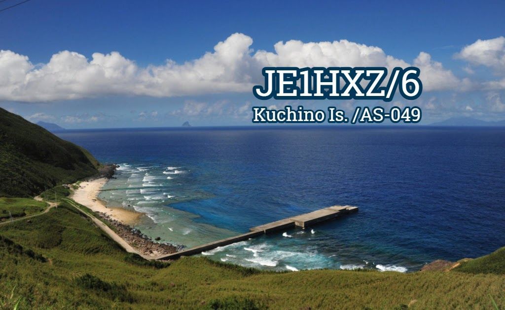 EA1CS's tweet image. 𝗥𝗘𝗖𝗨𝗘𝗥𝗗𝗔 ---&amp;gt; 𝗝𝗘𝟭𝗛𝗫𝗭/𝟲, 𝗞𝘂𝗰𝗵𝗶𝗻𝗼 𝗜𝘀. / 𝗔𝗦-𝟬𝟰𝟵 buff.ly/tCQjVqx #hamradio #dx #hamr