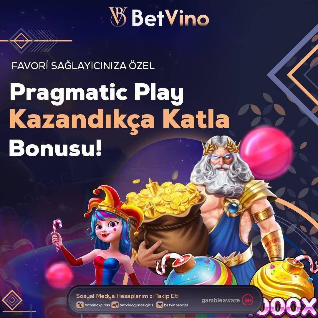 Vinoguncel's tweet image. 🔞  Pragmatic Play severlere özel: Kazandıkça Katla Bonusu BetVino’da!

😀Kazandıkça Katla Bonusu ile her tur daha da değerli.

💕 Hemen giriş yap, Pragmatic heyecanını BetVino’da büyüt!

🎮 𝗚𝘂̈𝗻𝗰𝗲𝗹 𝗚𝗶𝗿𝗶𝘀̧: dub.sh/BetVinoSocial

#Betvino #bonus #freespin #kupon