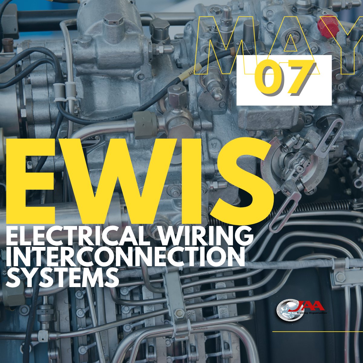jaato_news's tweet photo. This training provides guidance for personnel directly involved in the maintenance management, maintenance and inspection of EWIS and/or Fuel Tank Safety.
🎓 1-day training
📆 07 May 2026
➡️ Details & registration: https://t.co/lHJ3dSA0Cx
#Aviation #AviationTraining #EWIS #JAATO
