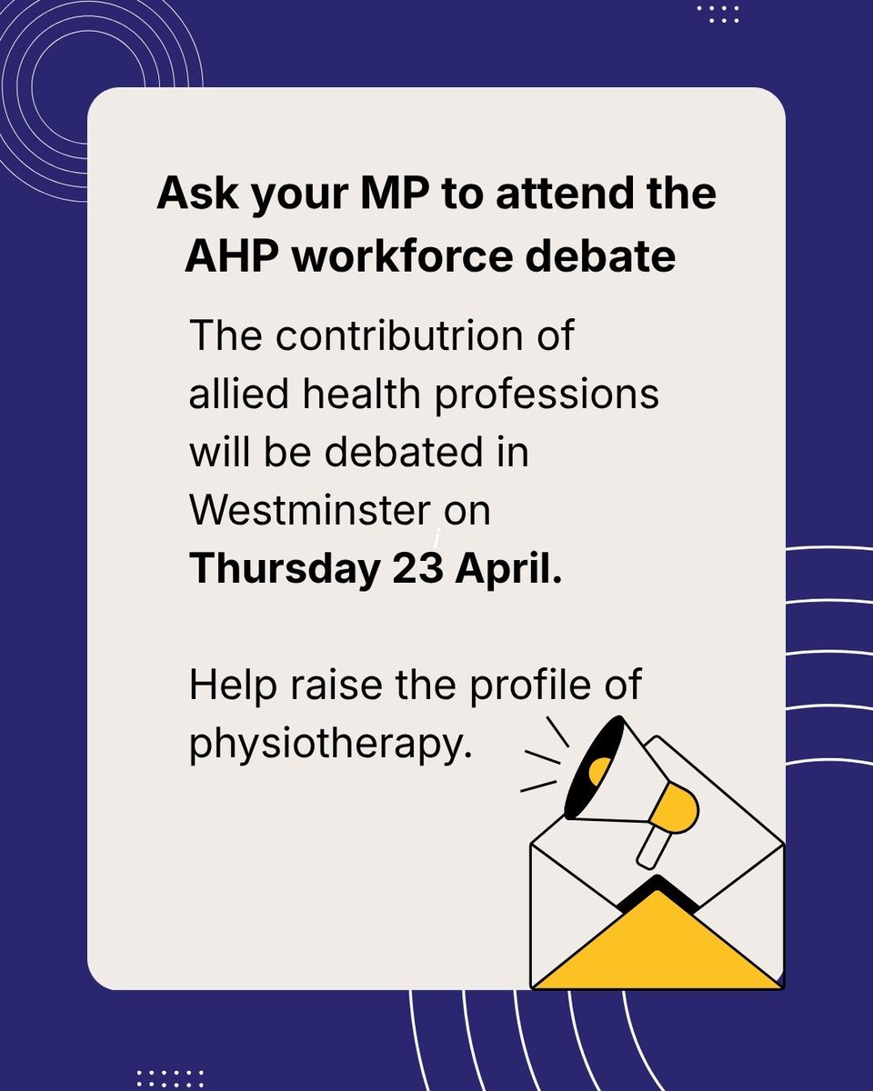 Chartered Society of Physiotherapy (CSP) tweet media