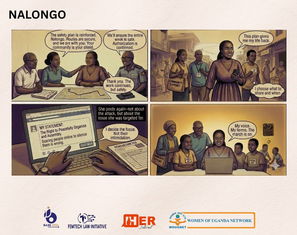 wougnet's tweet photo. NALONGO’s experience on Doxxing/ Community Safety Planning

She came out on her own terms. Within days, her home address, her children's school, her employer, and her family members' names were published online.

Doxxing is not just harassment. It is a tool of political suppression designed to make you disappear.

Nalongo chose differently: community routes, secured communications, legal documentation. Then she posted not about the attack, but about the issue she was targeted for.

📌Take Action:

✅If you or someone you know is doxxed: do NOT engage with the content report and document immediately 

✅Audit your digital footprint: search your own name and remove any personal information that is publicly accessible

✅Contact @wougnet to develop a community safety plan routes, communications, and emergency contacts

✅ Doxxing tor the purpose of intimidating activists may constitute a criminal offence under Uganda's
Computer Misuse Act

✅Report to police and document the pattern

#ScalesOfChange #EndOnlineGBV

@baseiota @femtechXlaw @HerInternet