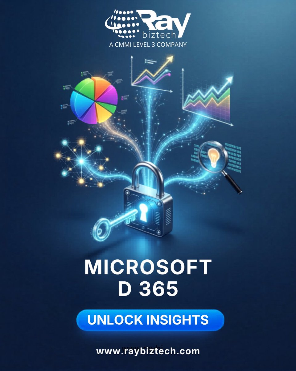 RBT_Original's tweet image. Your data is locked. Your decisions shouldn’t be.

With Microsoft Dynamics 365, connect ERP &amp;amp; CRM, unlock AI-driven insights and act faster with real-time visibility

Stop guessing. Start acting on data.

Explore now: raybiztech.com/solutions/ente…

#MicrosoftDynamics365 #ERP #CRM #RBT