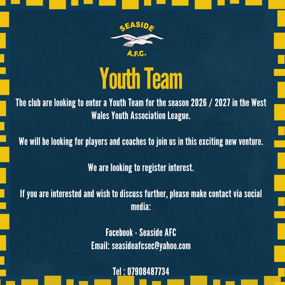 Seaside AFC tweet media